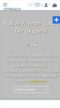 Mobile Screenshot of ofrench.com